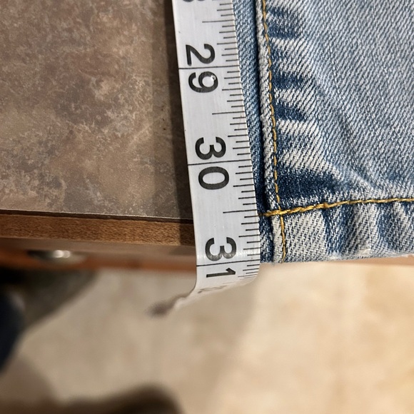 American Eagle Outfitters | Light Blue Flare Jeans | Size 36 x 31 - Picture 10 of 10